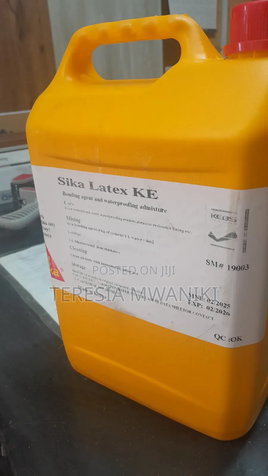 Sika Latex Bonding Agent  5ltrs