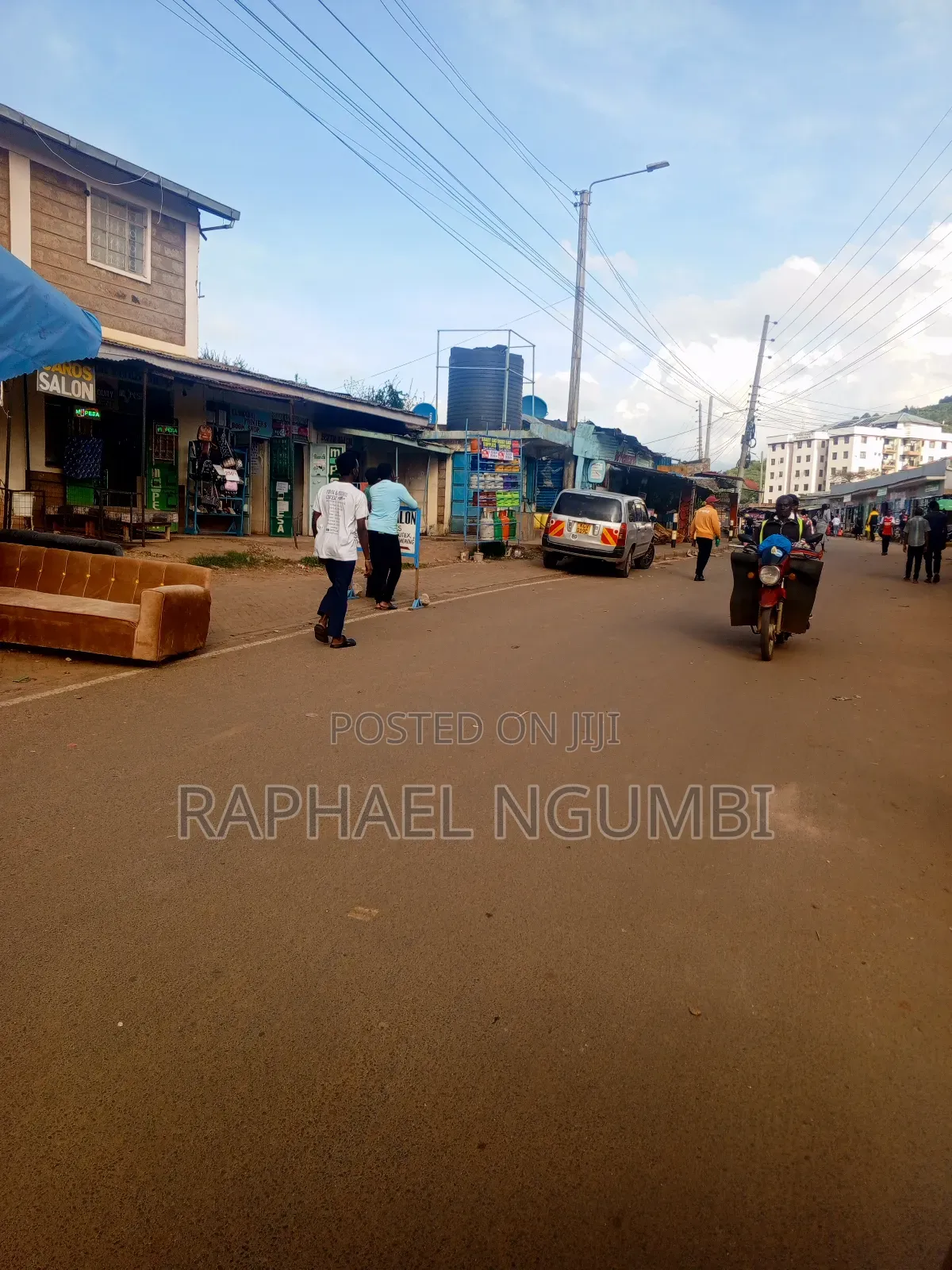 Machakos Town Eastleigh Touching Tarmac Road