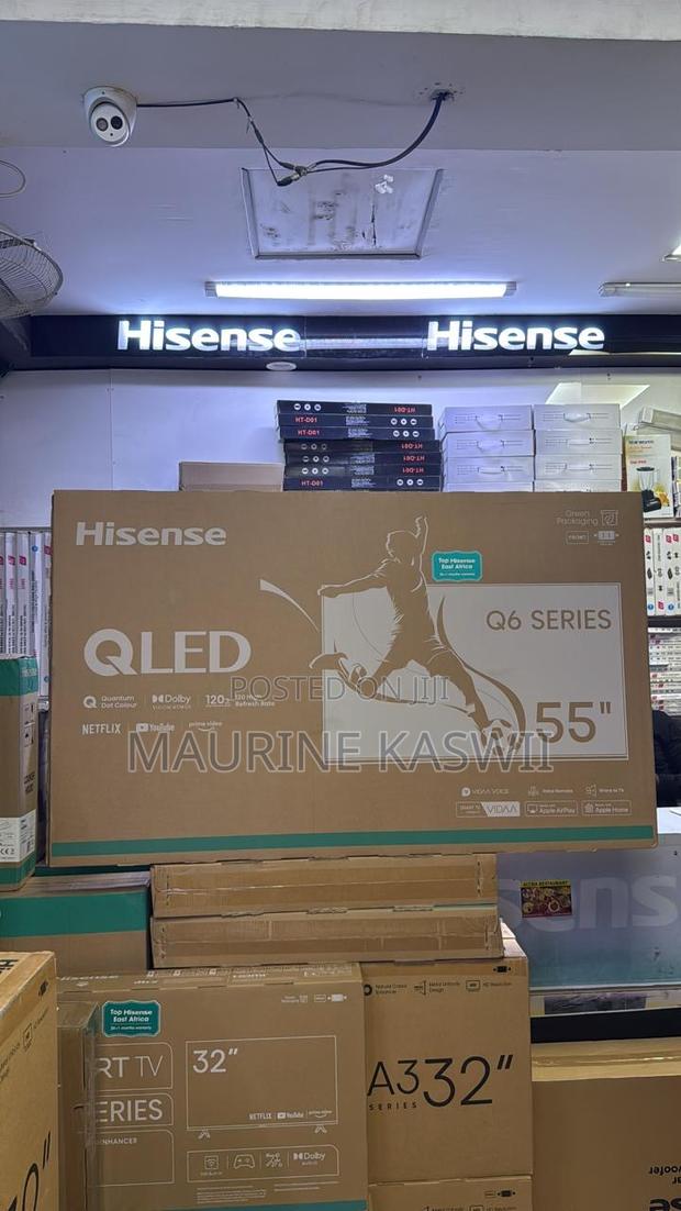 Hisense Qled 55”Smart 55q6kken (2024)