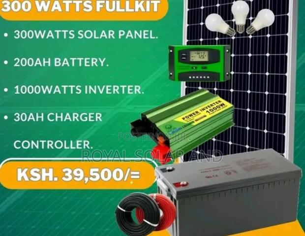 300watts All Weather Solar Kit With Warranty
