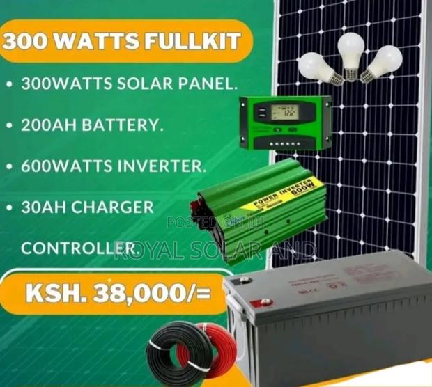 300watts Solar Kit 2yrs Warranty - main view