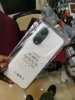 Luxury Shield Back Cover for Oppo A98 5g F23 (Transparent