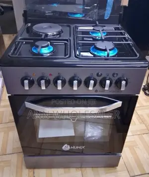 With Warranty 3+1 Nunix Frees Standing Cooker