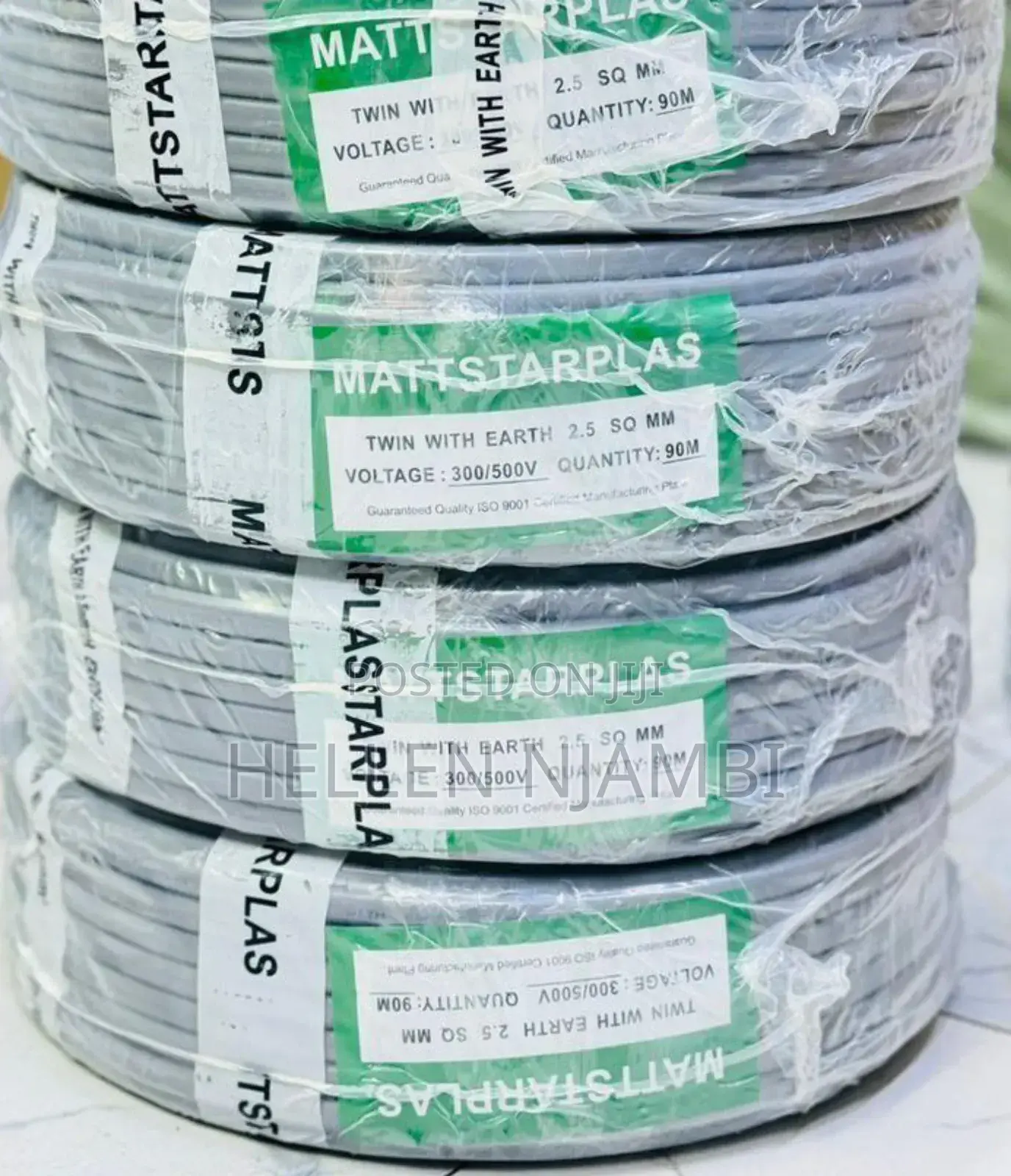 1.0mm Twin Cable Without Earth