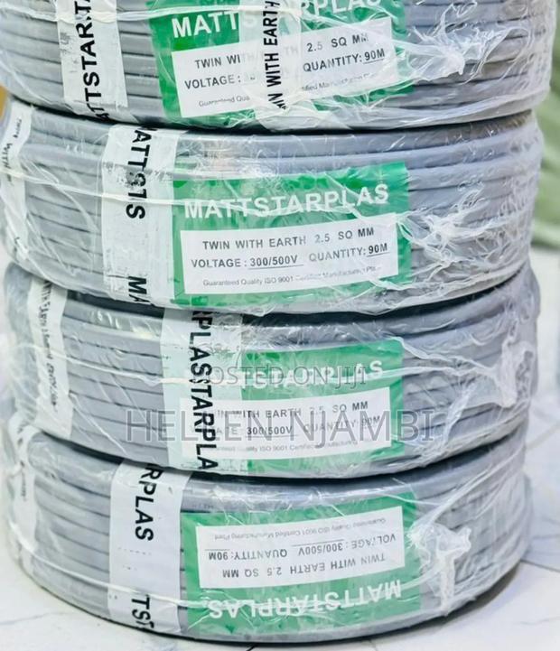 1.0mm Twin Cable Without Earth - main view