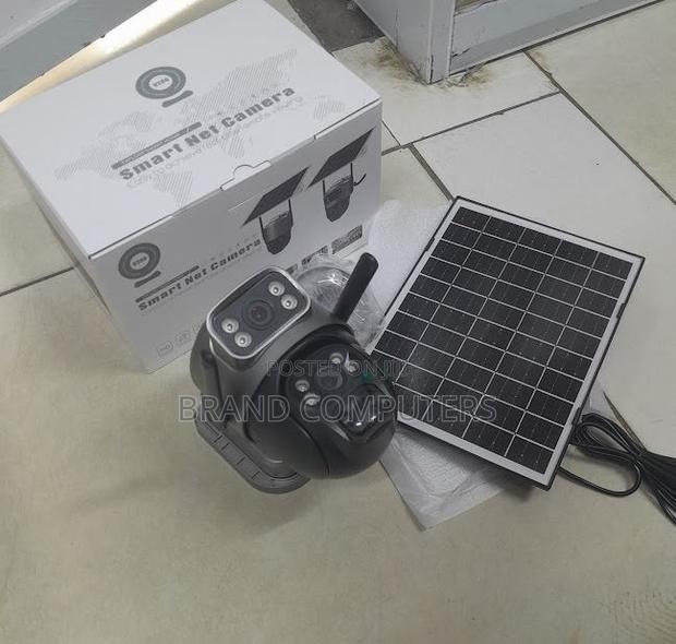 Wifi Dual Lens Solar PTZ Camera Outdoor