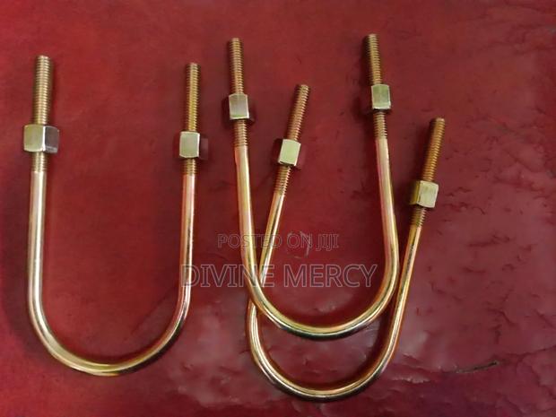U Bolt Copper Coated - main view