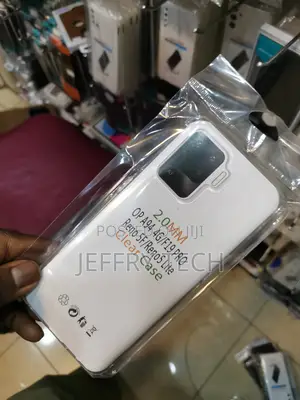Spaziogold Back Cover for Oppo A94 (Transparent