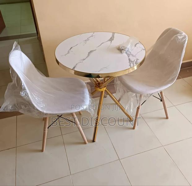 Outdoor Table and Aemes Chairs - main view