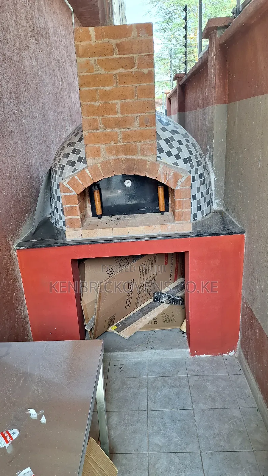 Clay Dome Pizza Oven