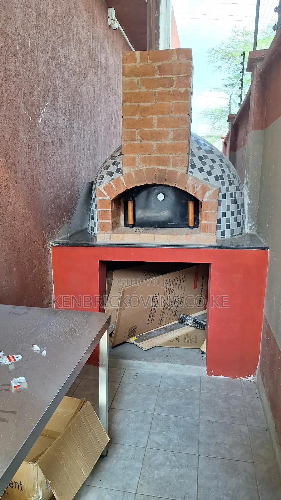 Clay Dome Pizza Oven