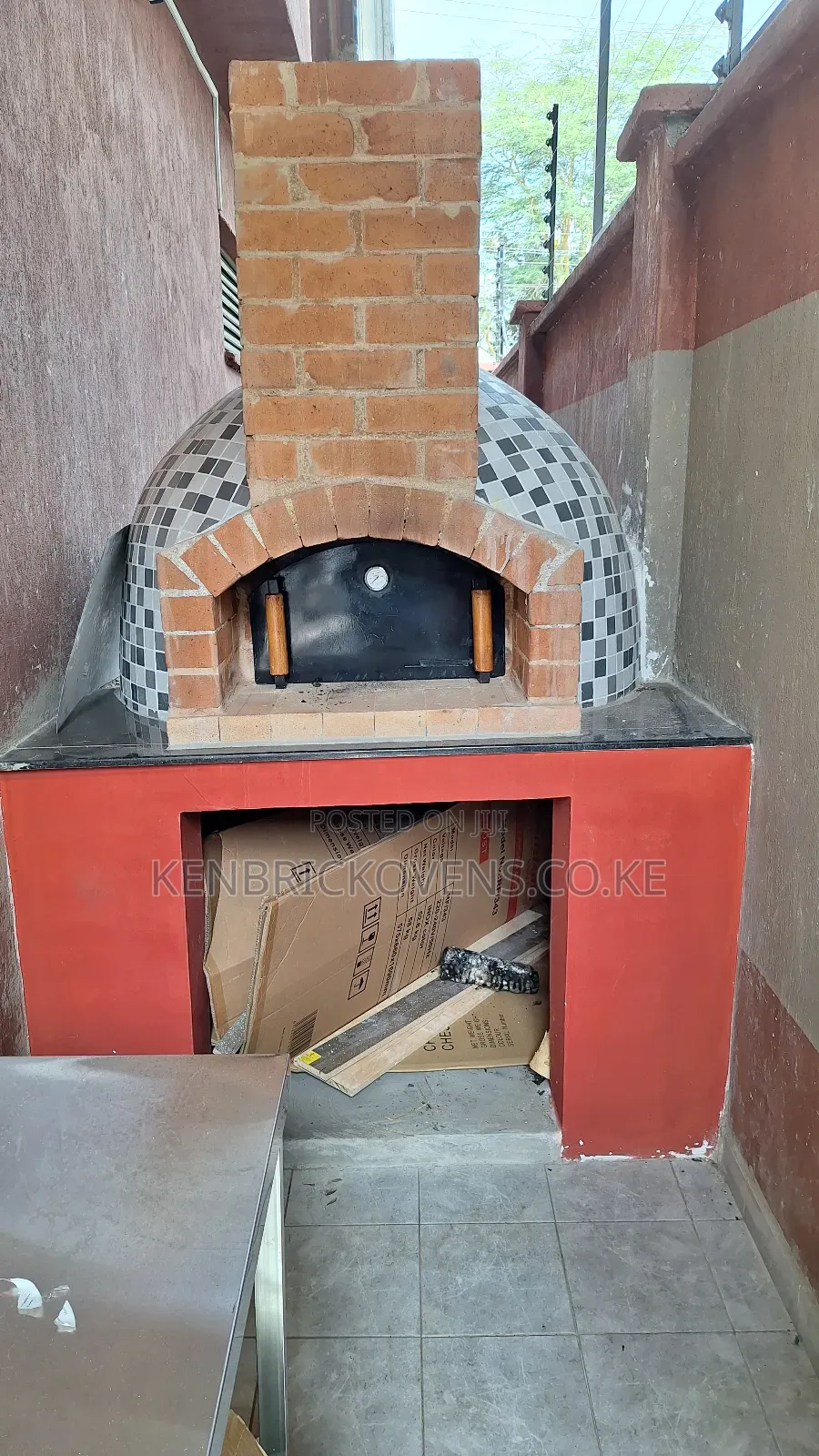 Clay Dome Pizza Oven