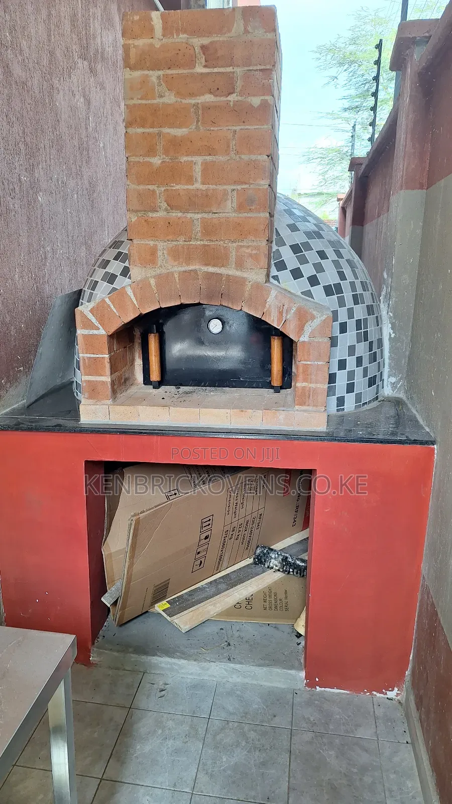 Clay Dome Pizza Oven