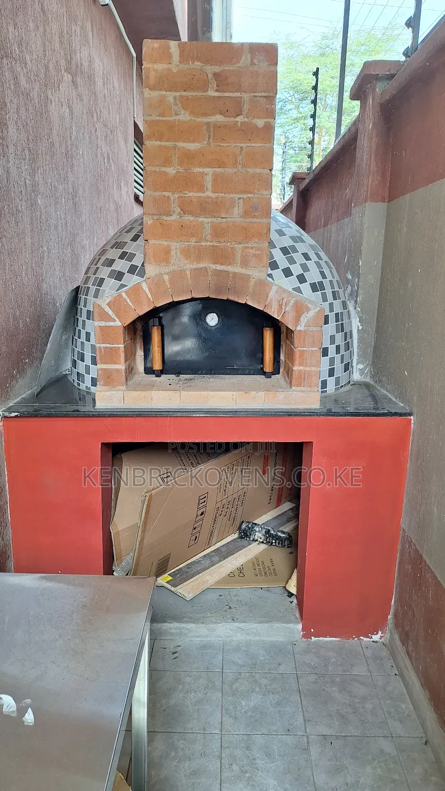 Clay Dome Pizza Oven