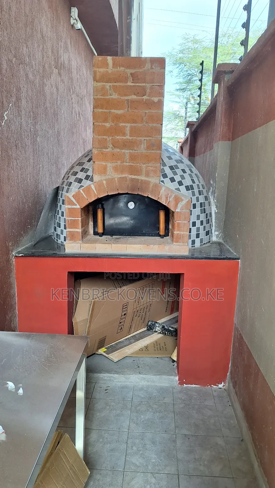 Clay Dome Pizza Oven