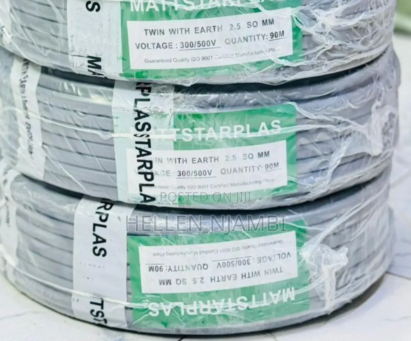 2.5mm Twin Cable With Earth