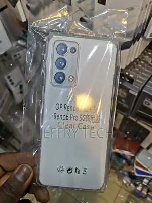 Worfox Back Cover for Oppo Reno 6 Pro 5g (Transparent,