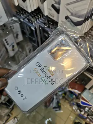 Luxury Shield Back Cover for Oppo Reno 6 5g (Transparent,