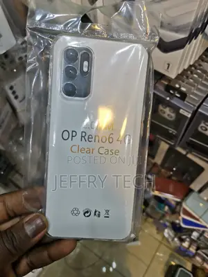 Copertina Back Cover for Oppo Reno 6 4g Clear Grip Case