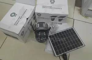Smart V380 Dual Lens Wifi Solar Security Camera Outdoor