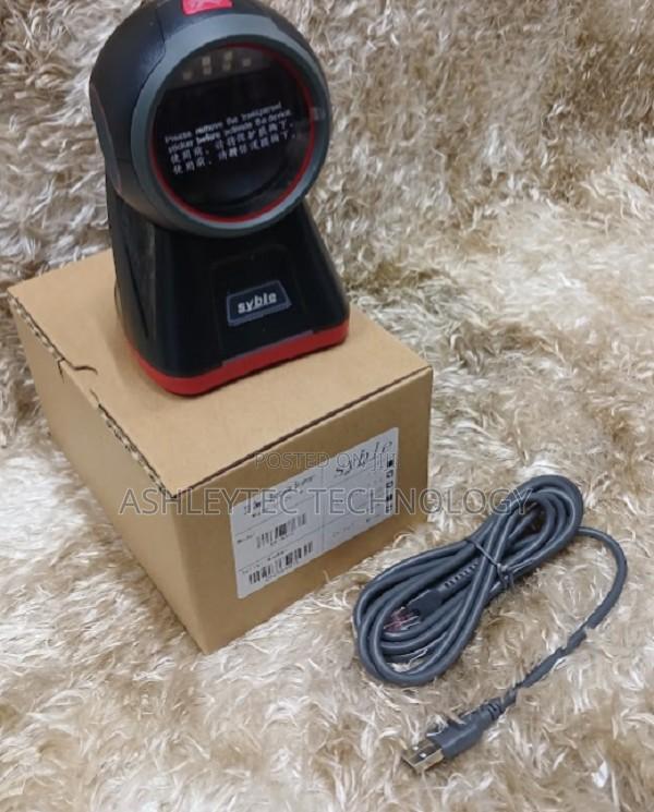 Approved Xb-8602 2d Barcode Scanner Table Mount>Round - main view