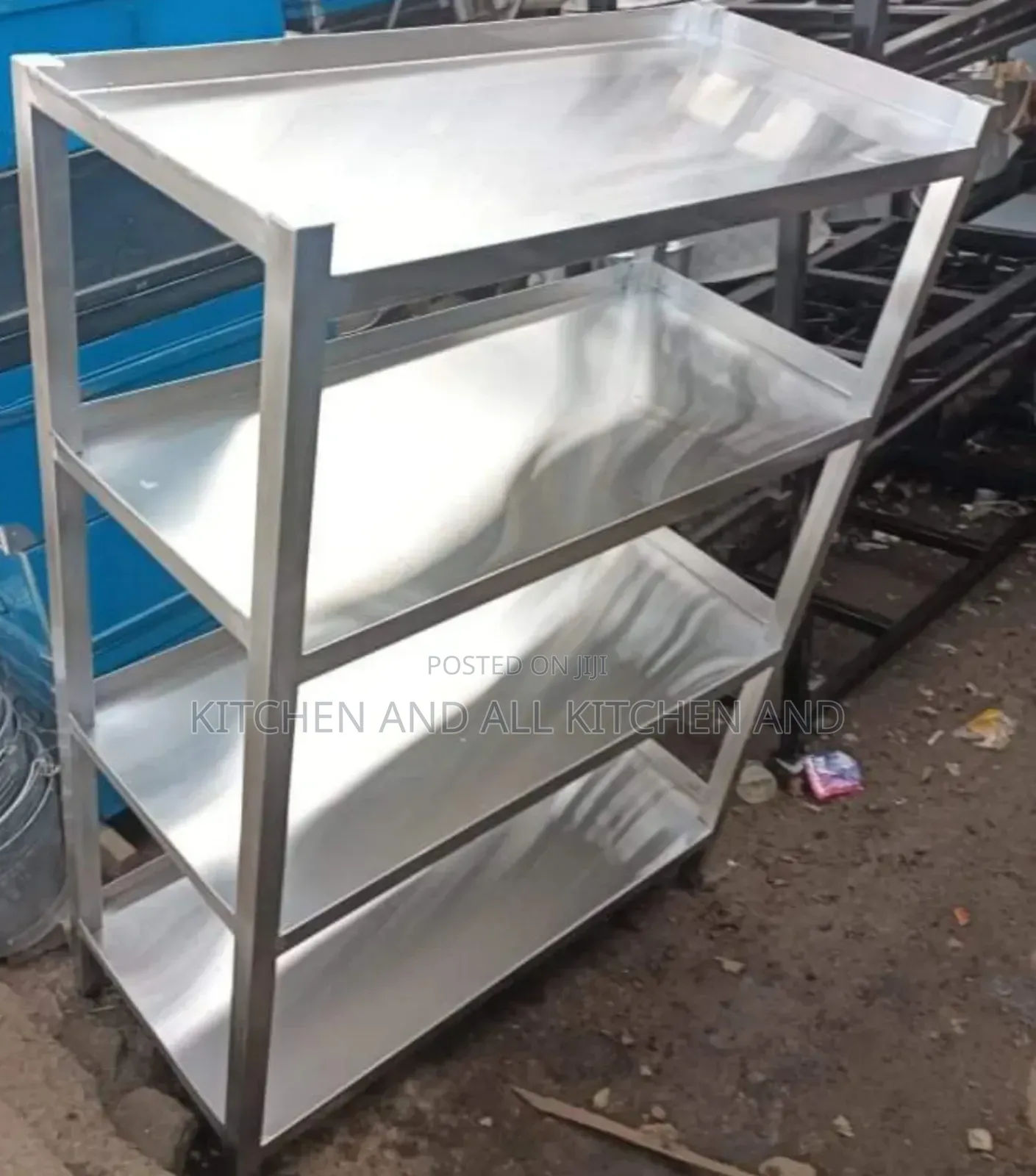 Stainless Steel 4,Tier Kitchen Rack