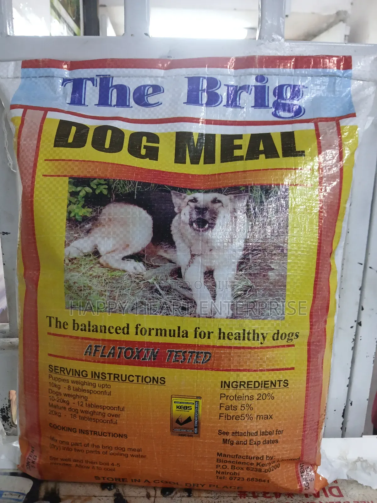 The Brig Dog Meal 5kgs