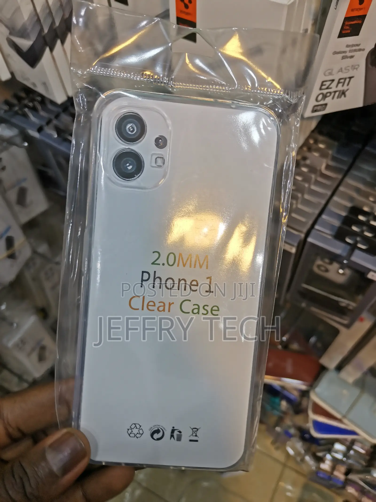 Abekee Back Cover for Phone 1 Case Perfect Fitting Hybr