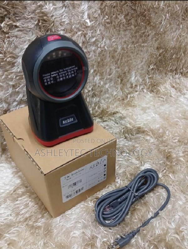 Original Xb-8602 2d Barcode Scanner Table Mount,Round - main view