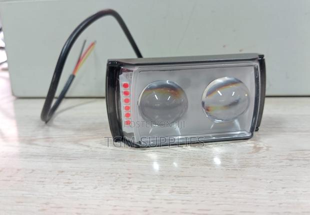 Led Light Two Eyes Square Clear - main view