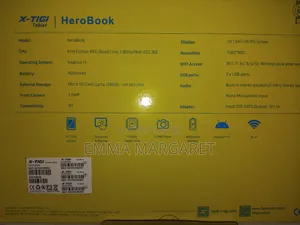 X-tigi HeroBook 64 GB Silver