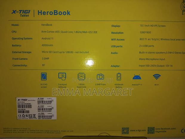 X-tigi HeroBook 64 GB Silver - thumbnail 3