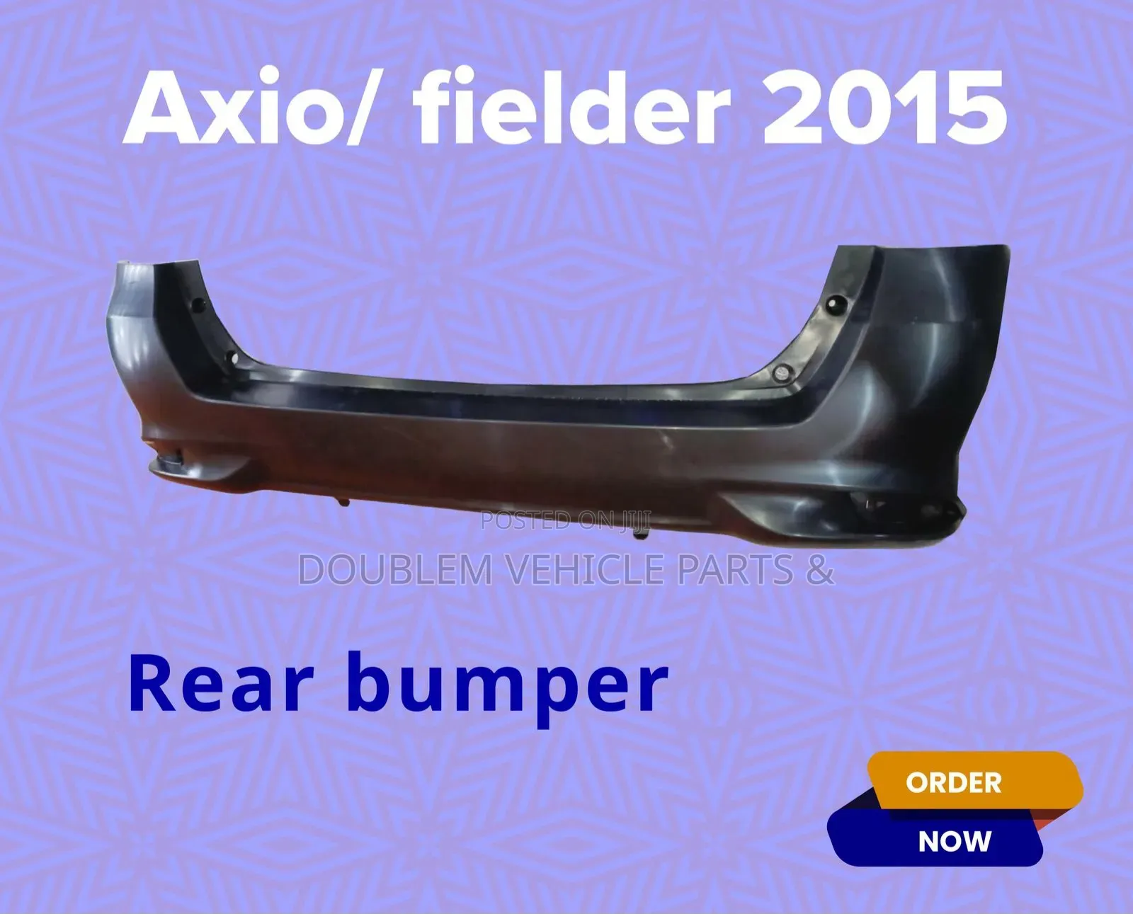 Rear Bumper Toyota Corolla Axio/Fielder 2015/165