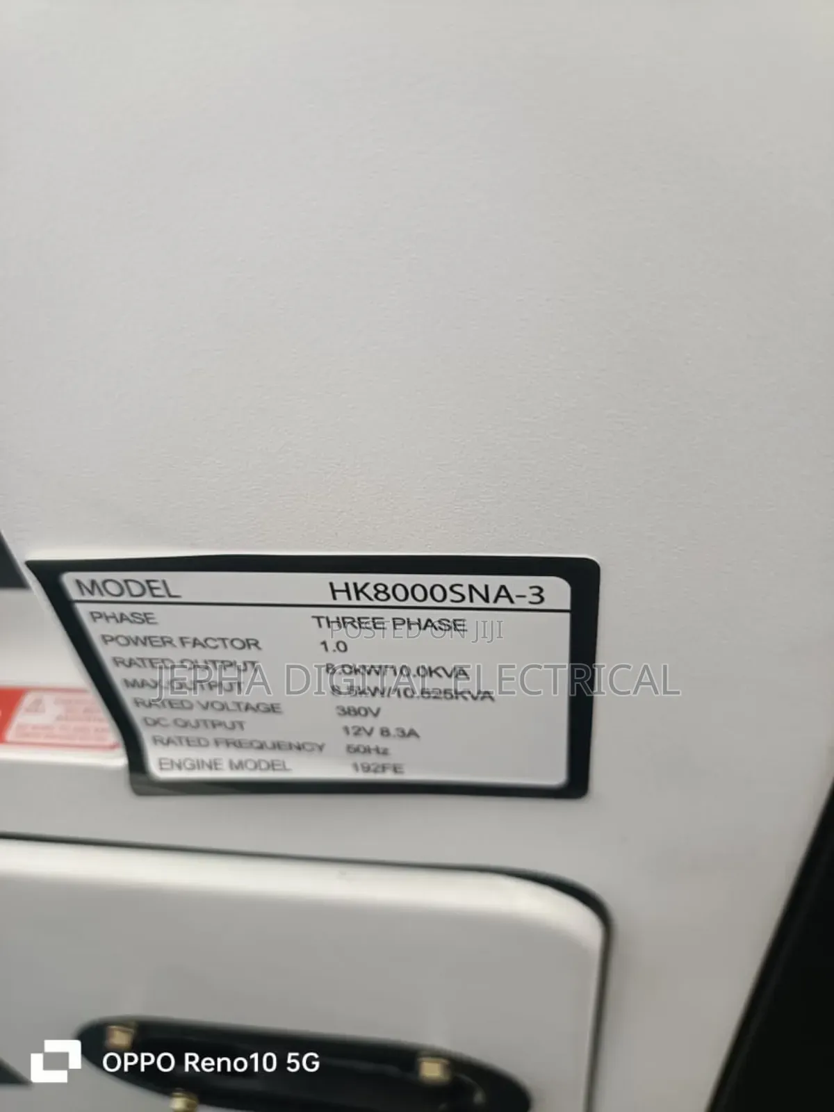 Silent Diesel Generator