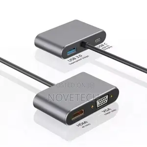 4-in-1 Usb Type-C Hub Pc Laptop Macbook