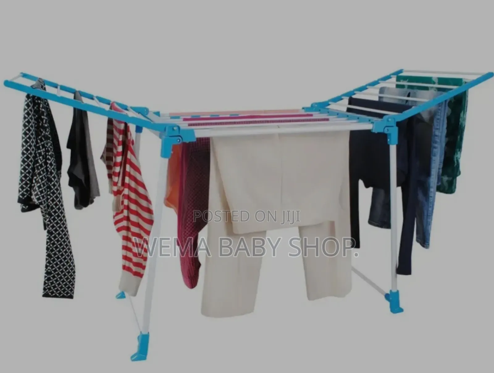 Foldable Multipurpose Clothes Drying Rack
