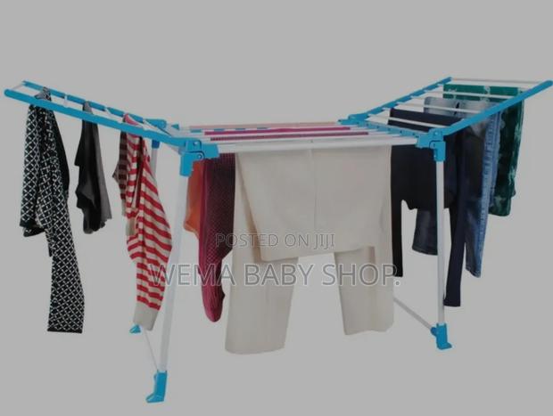 Foldable Multipurpose Clothes Drying Rack - thumbnail 6