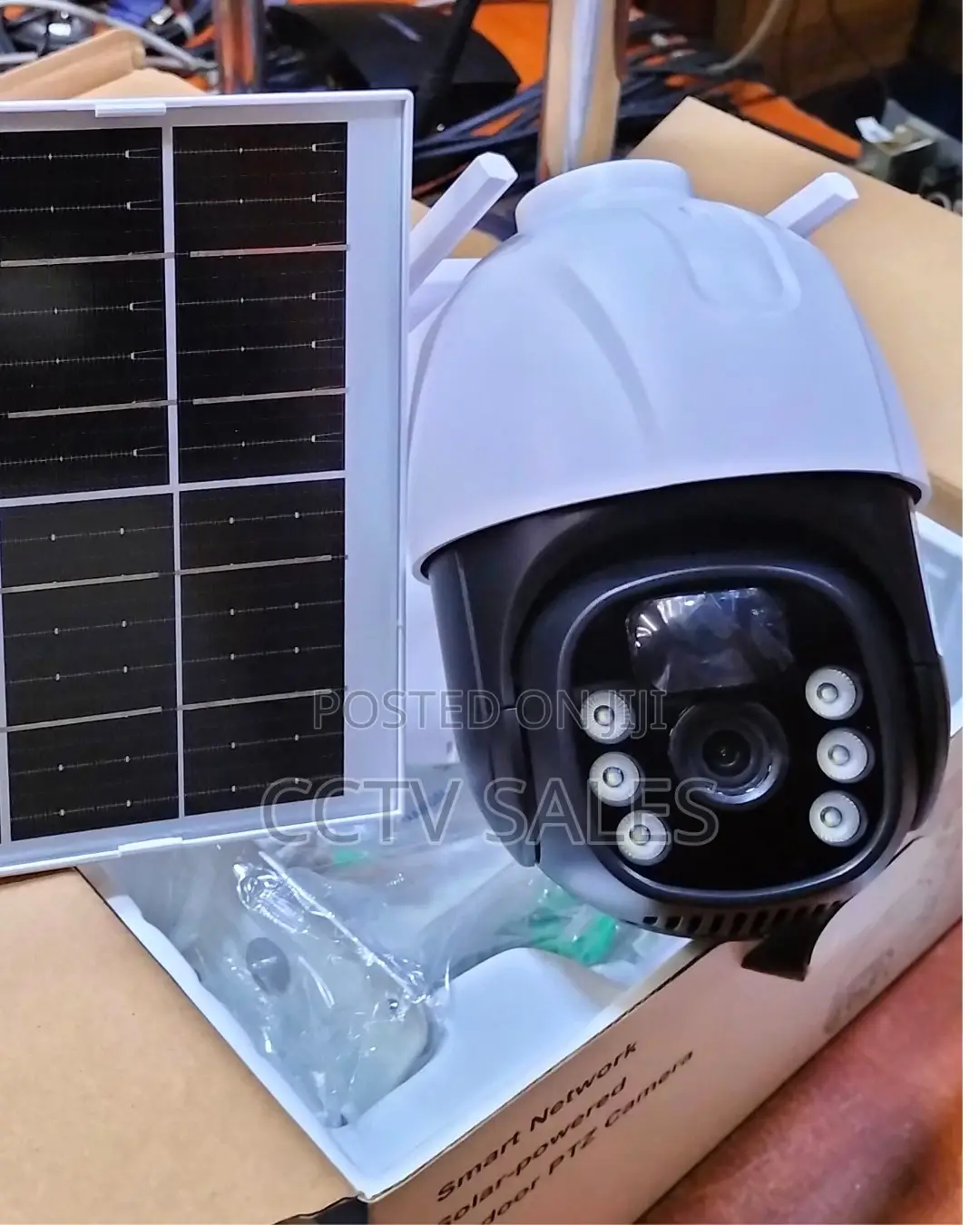 4mp Solar Power 5g/4g Sim Card Security Camera Remote Zoom