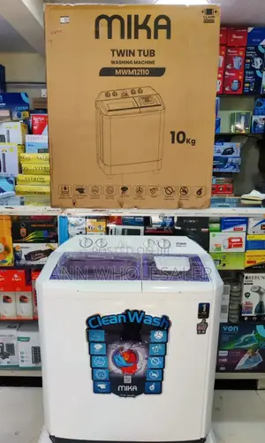 *Mika Washing Machine 10kg With Air Dryer Turbo Tn/8 *