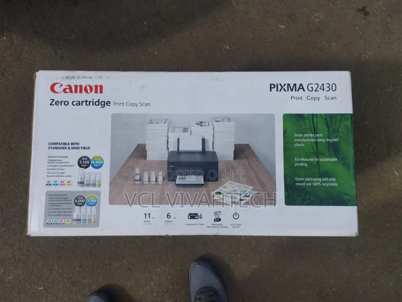 Canon Pixma G2430 Printer All in One Color