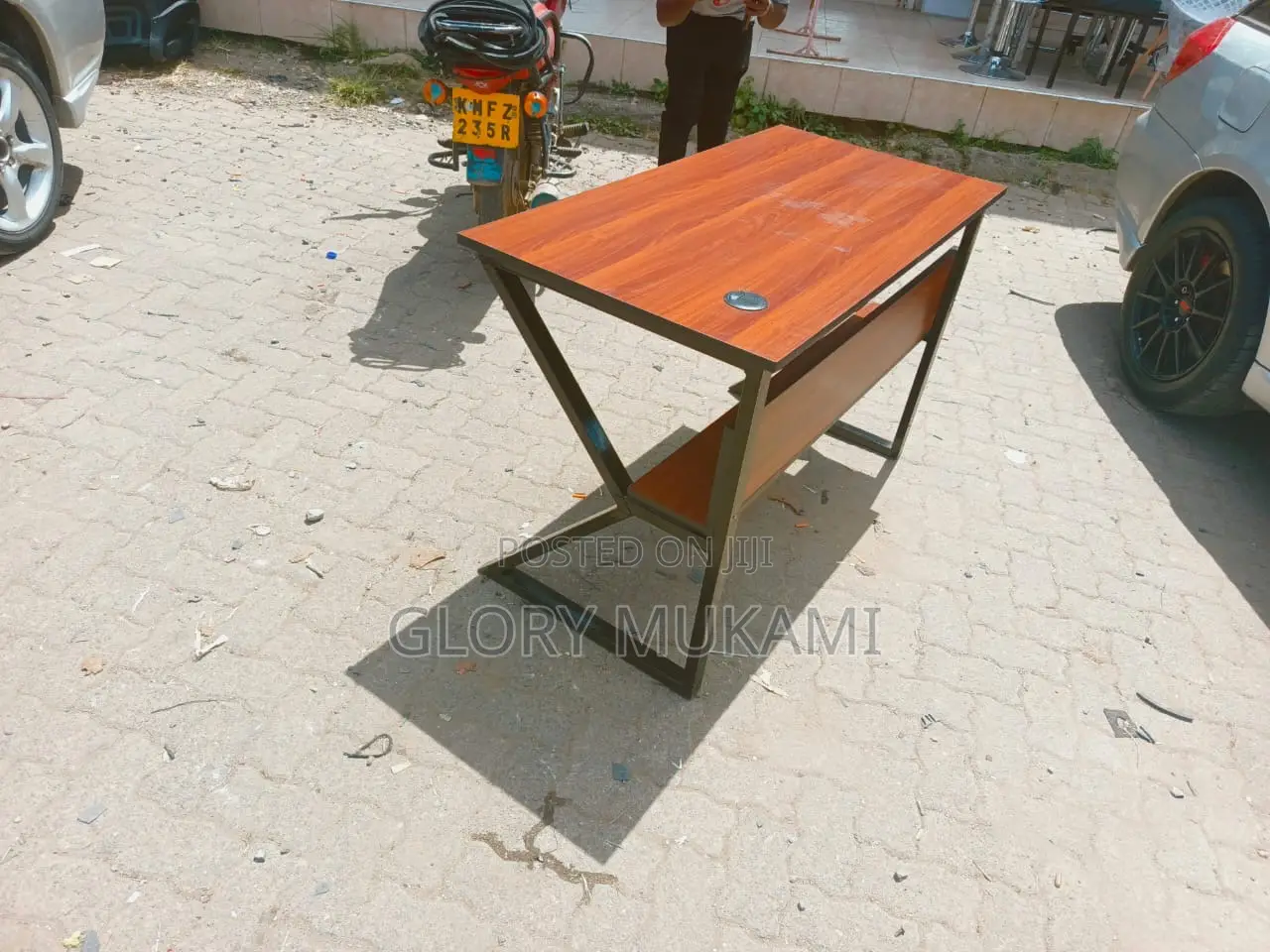 Brown Office Desk Table