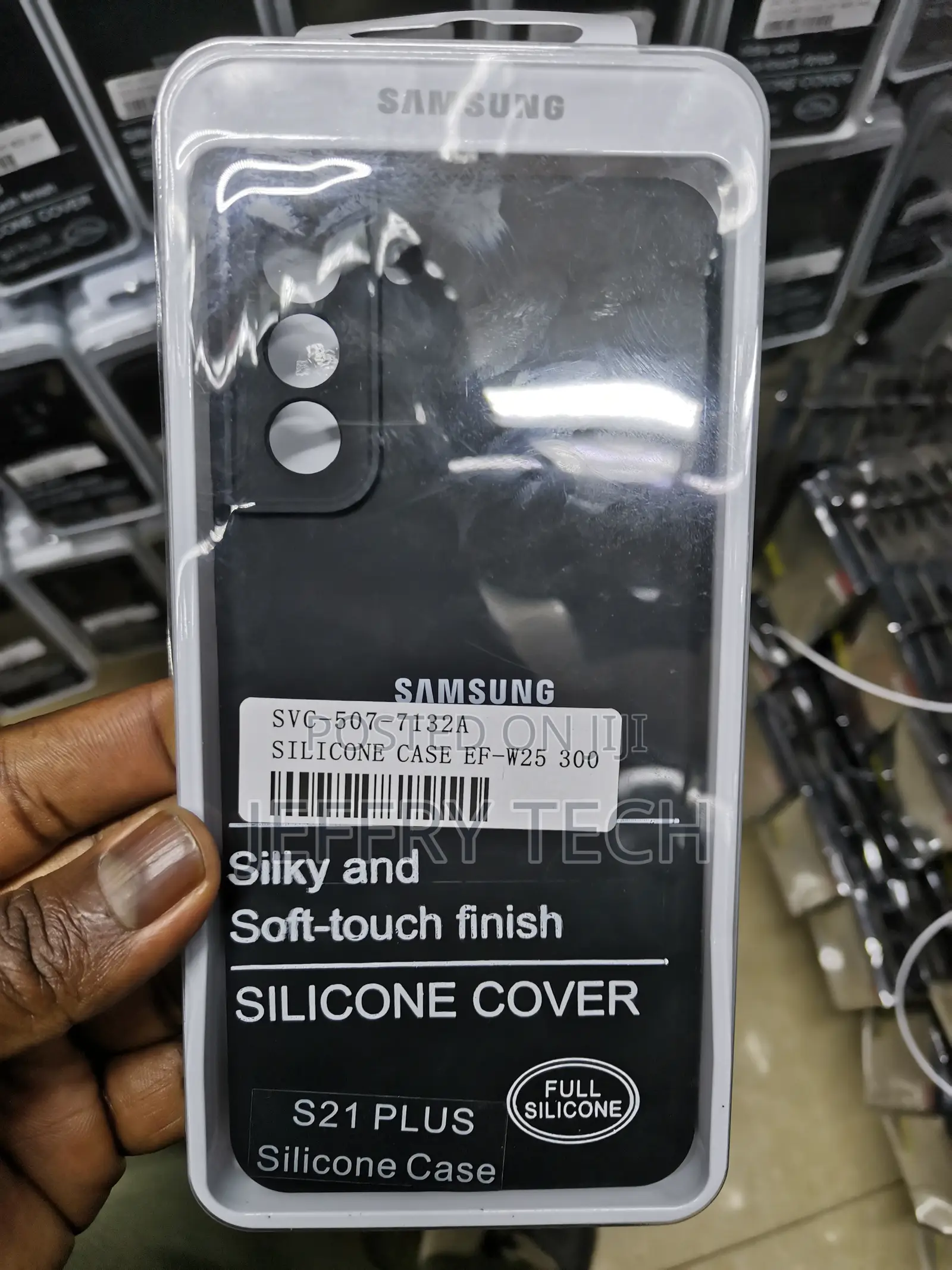 Oakxco Samsung Galaxy S21 Plus Phone Case Liquid Silicone