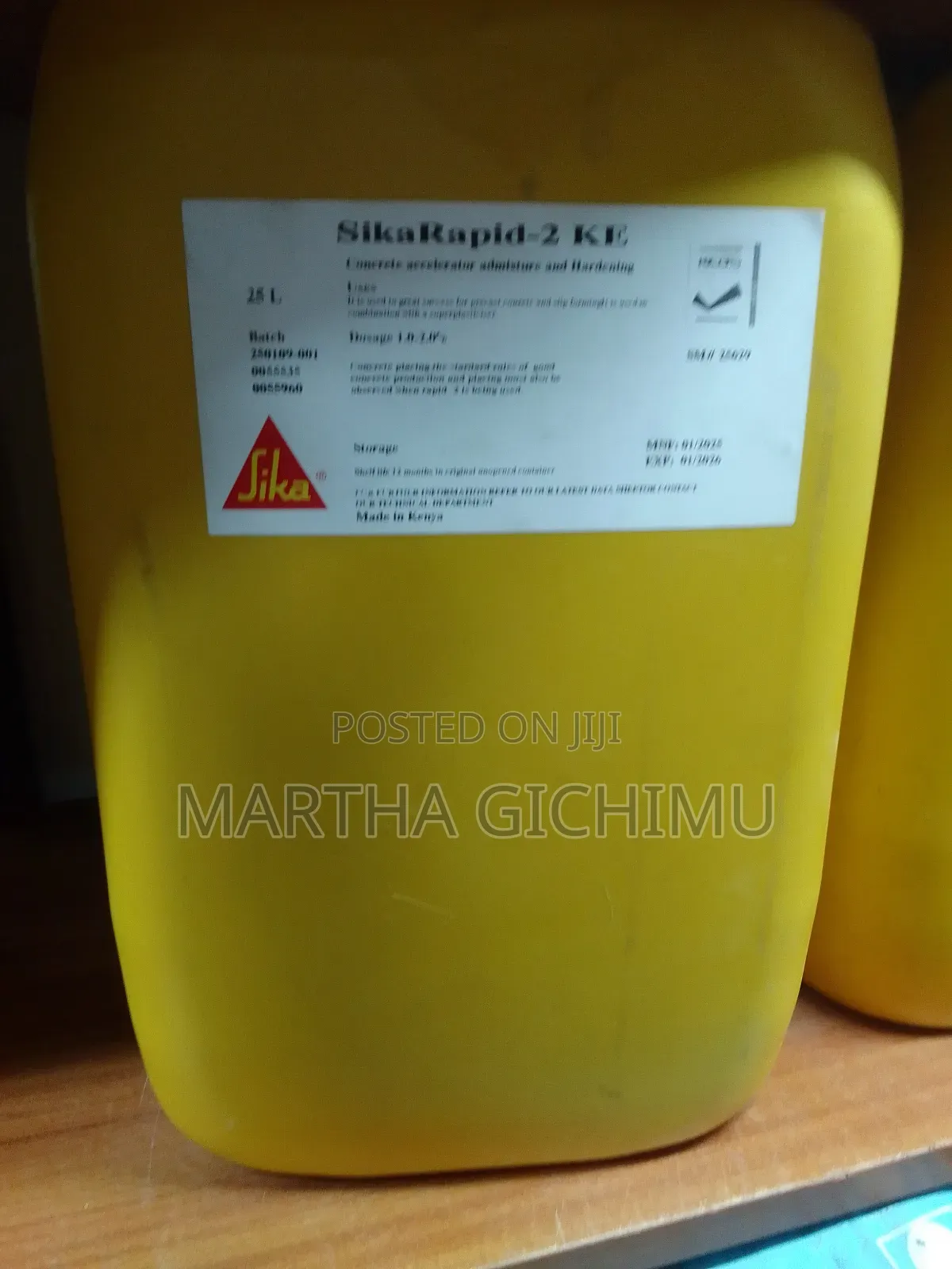 Sika Rapid 2-Concrete Hardening