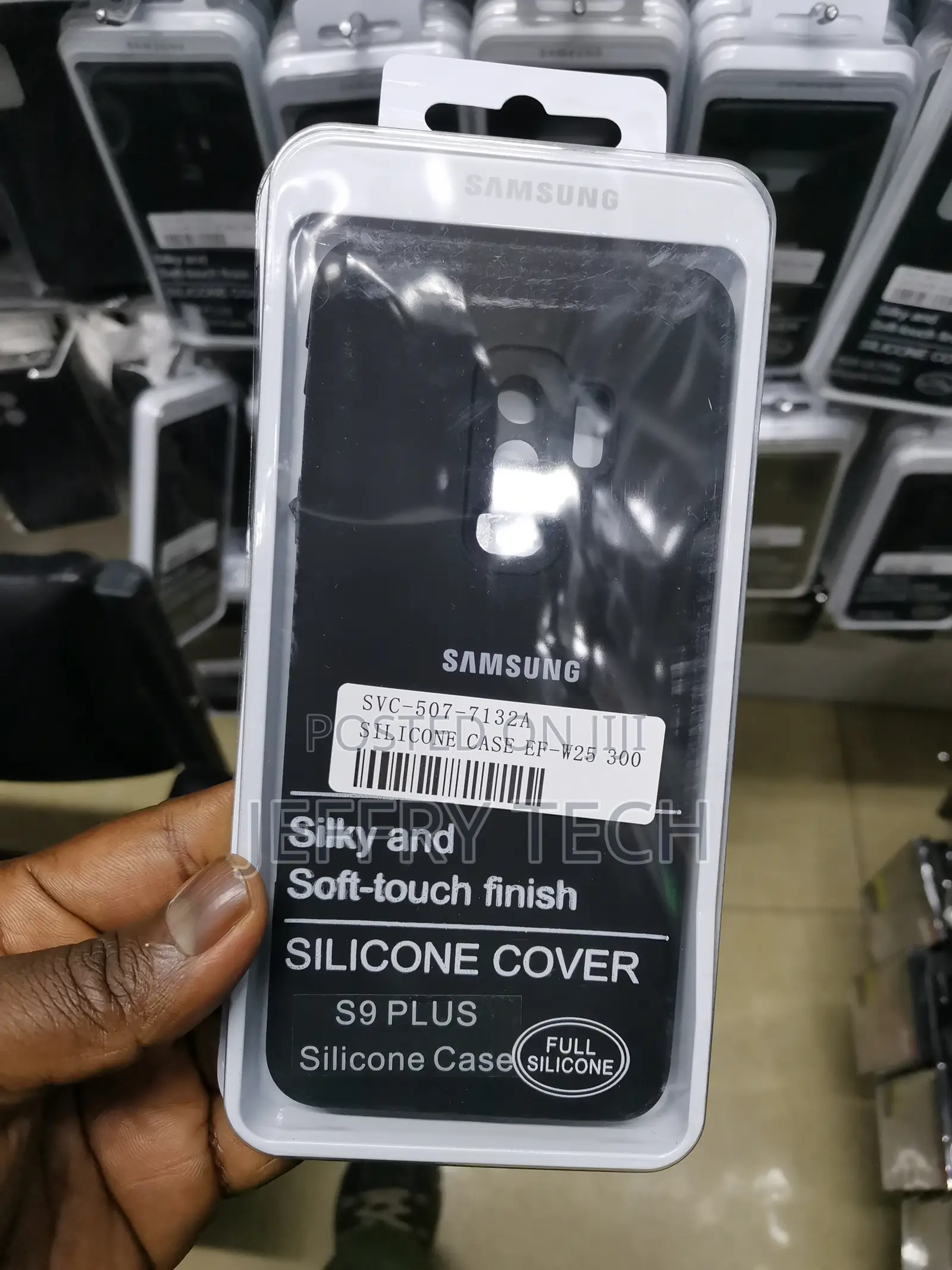 SCZW Liquid Silicone Phone Case for Samsung Galaxy S9+