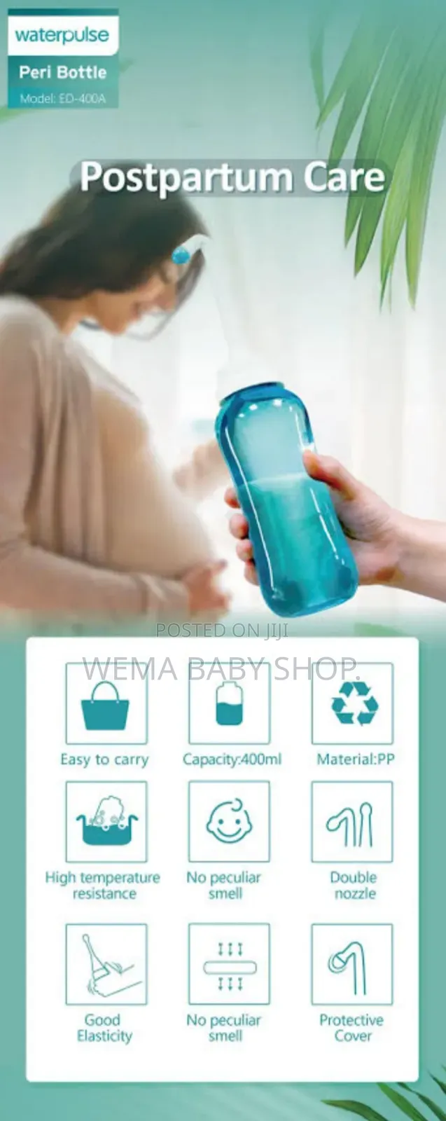Wide Application Portable Peri Bottle