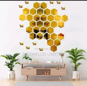 Chic Hexagon Mirrors