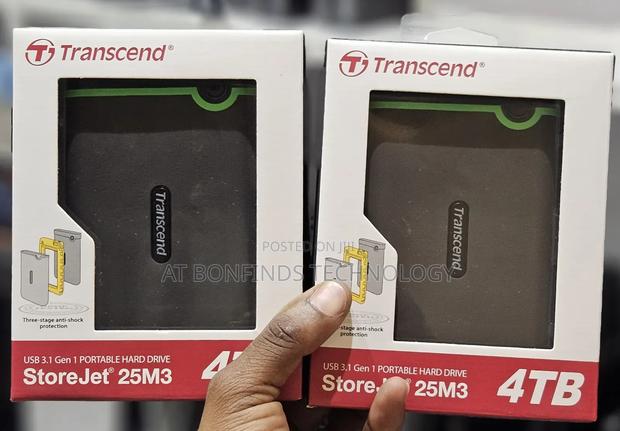 4tb Transcend External HDD - main view