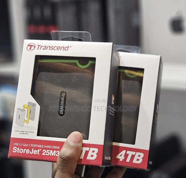 4tb Transcend External HDD - thumbnail 3