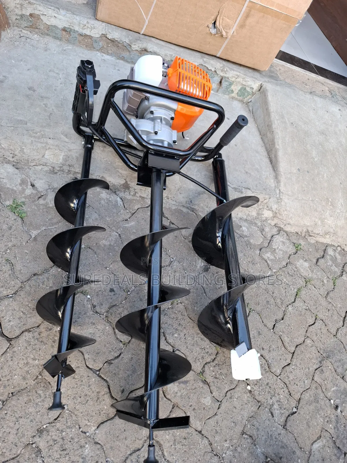 Gasoline Earth Auger Machine-4 Stroke