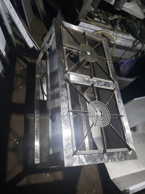 Stainless Steel Two Burner Electric Cooker